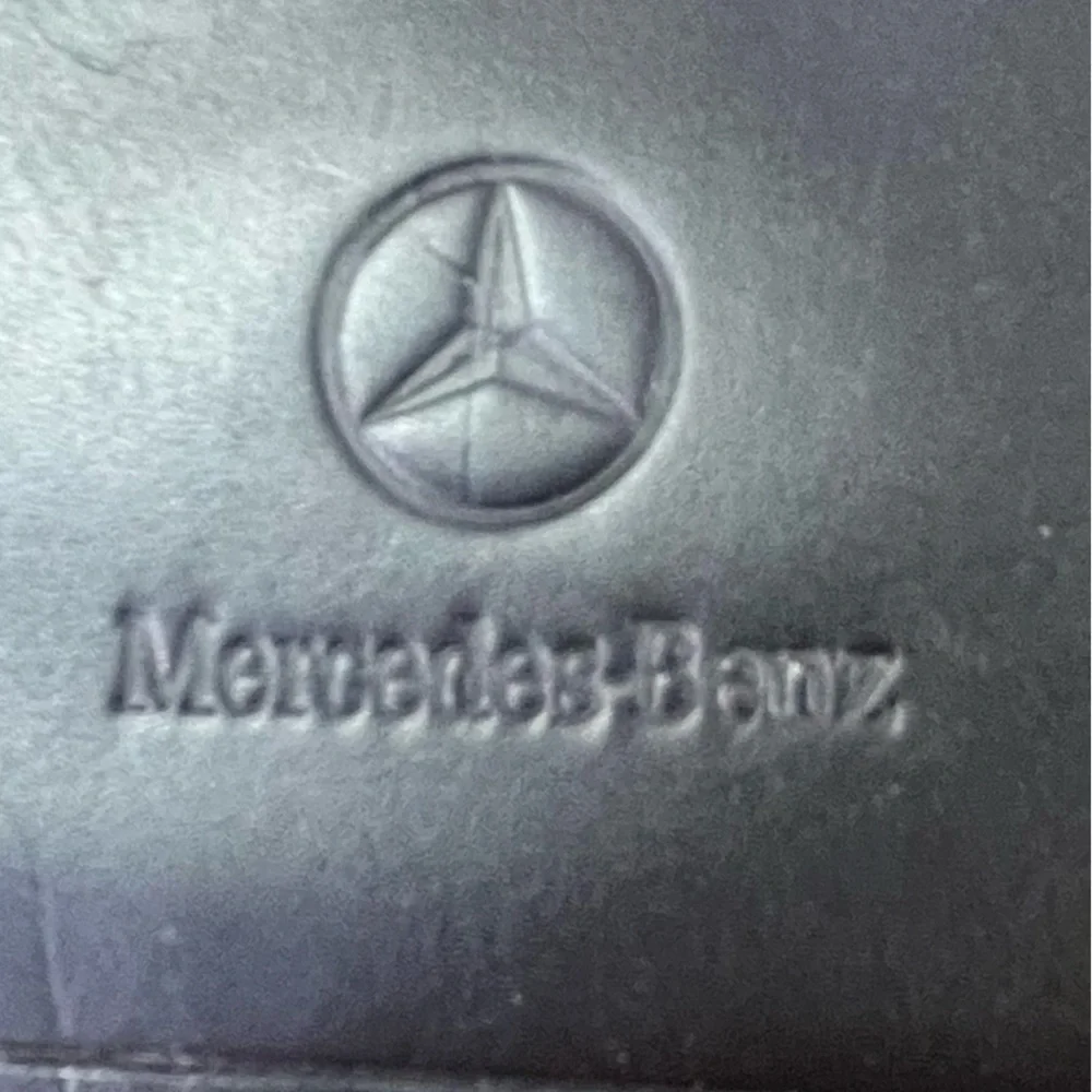 Mercendes Benz Black Leather Document Holder Several Slots and Compartments